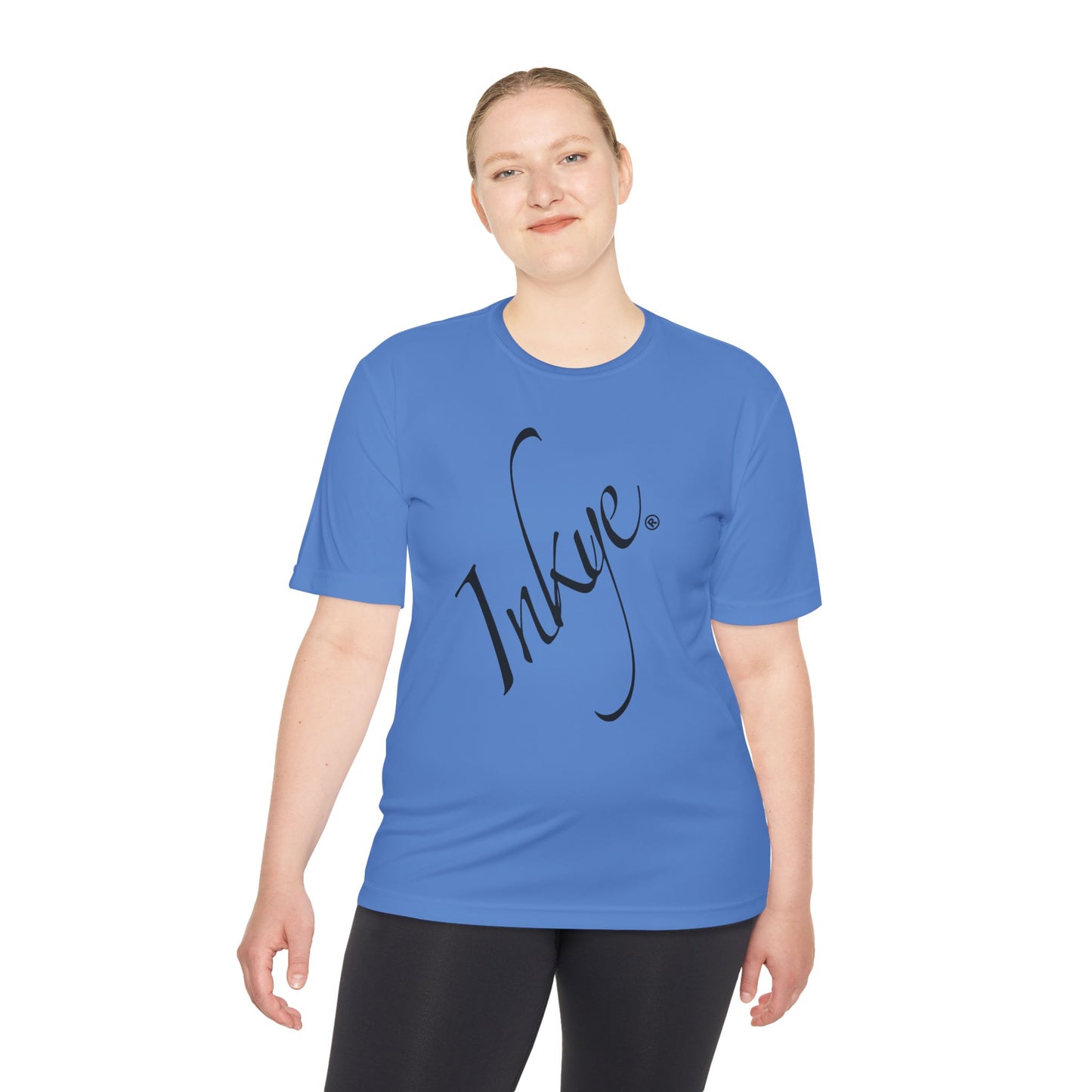 Inkye Logo Unisex Short Sleeve Moisture Wicking Fitness Tee