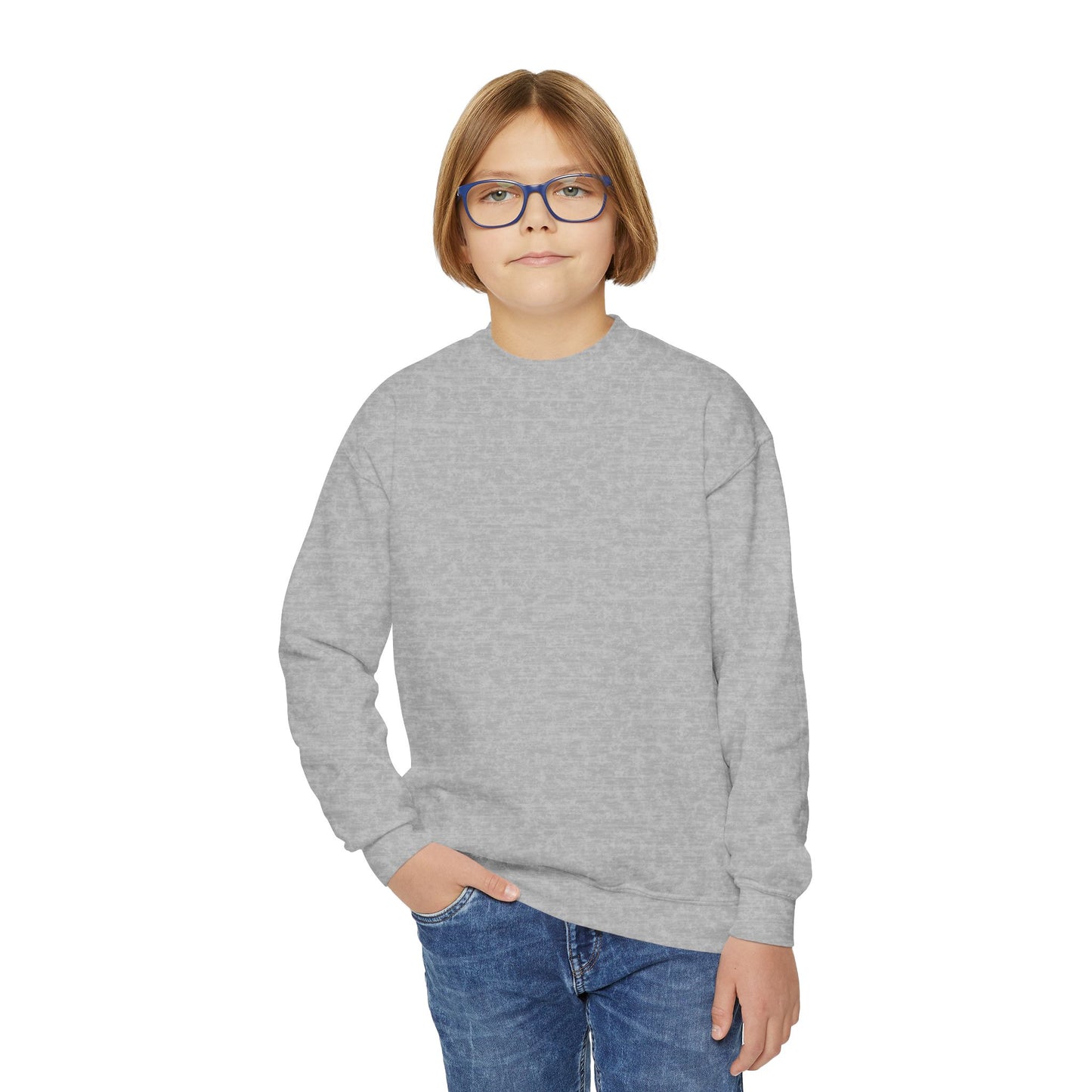 Youth Crewneck Embroider Sweatshirt