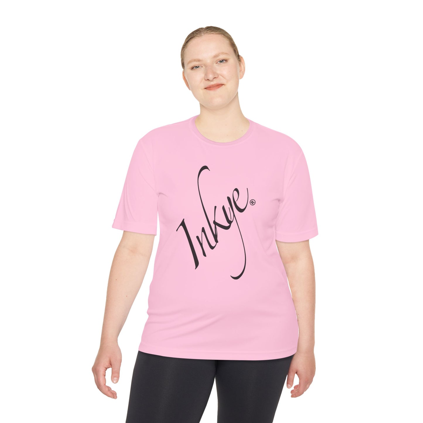 Inkye Logo Unisex Short Sleeve Moisture Wicking Fitness Tee