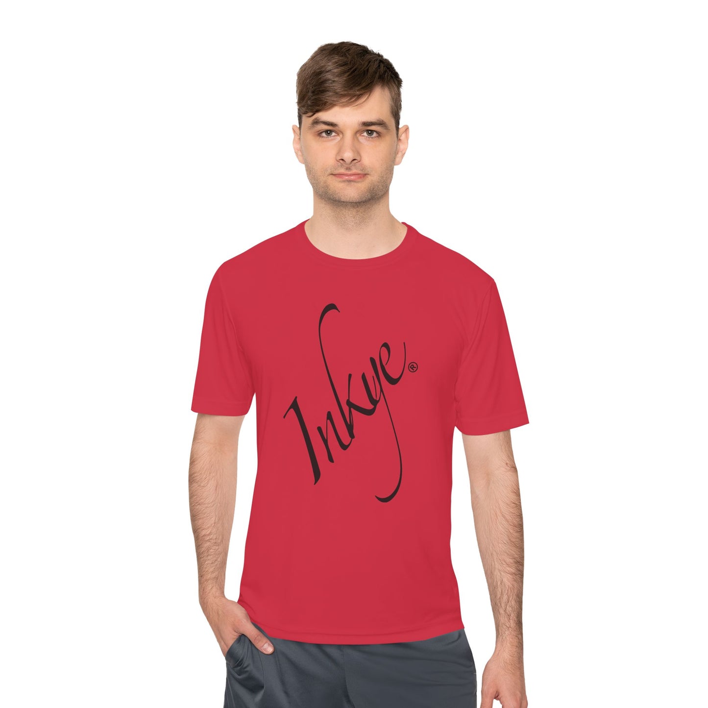 Inkye Logo Unisex Short Sleeve Moisture Wicking Fitness Tee