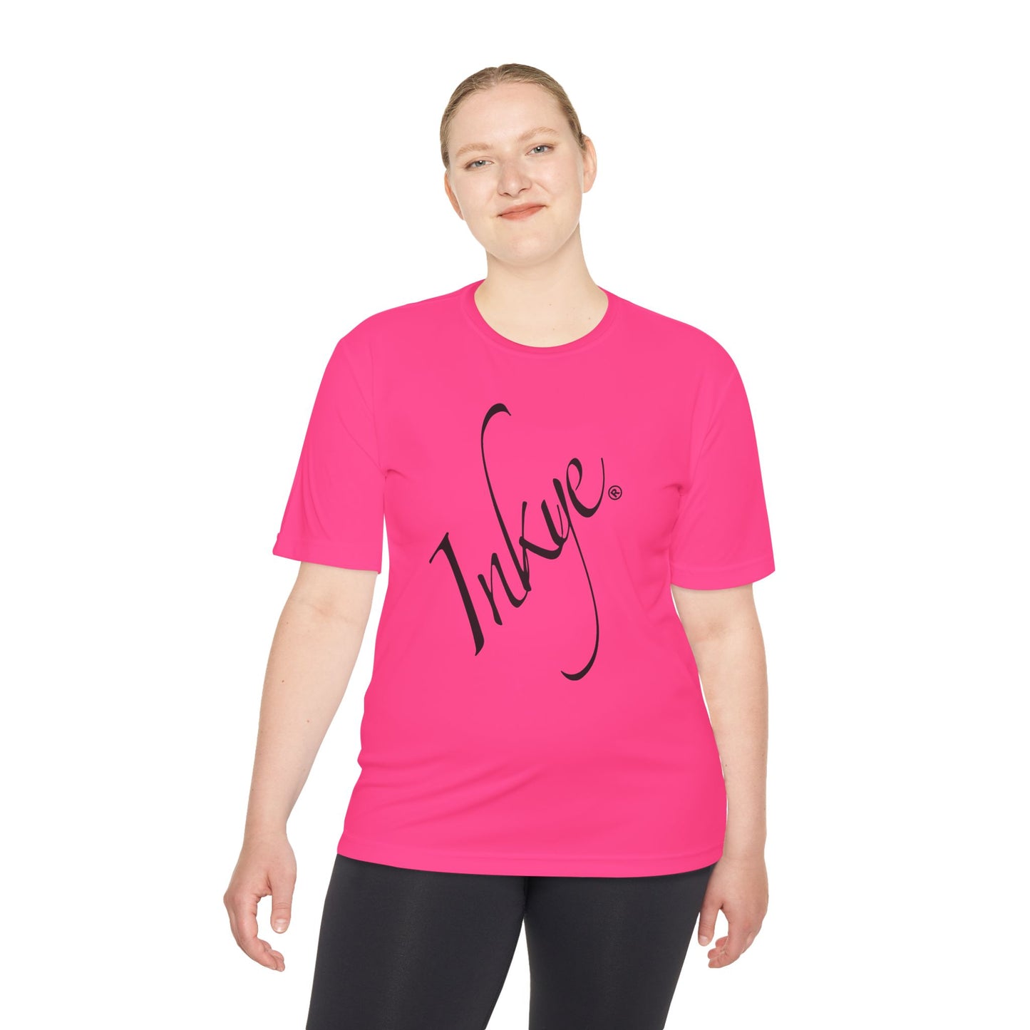 Inkye Logo Unisex Short Sleeve Moisture Wicking Fitness Tee