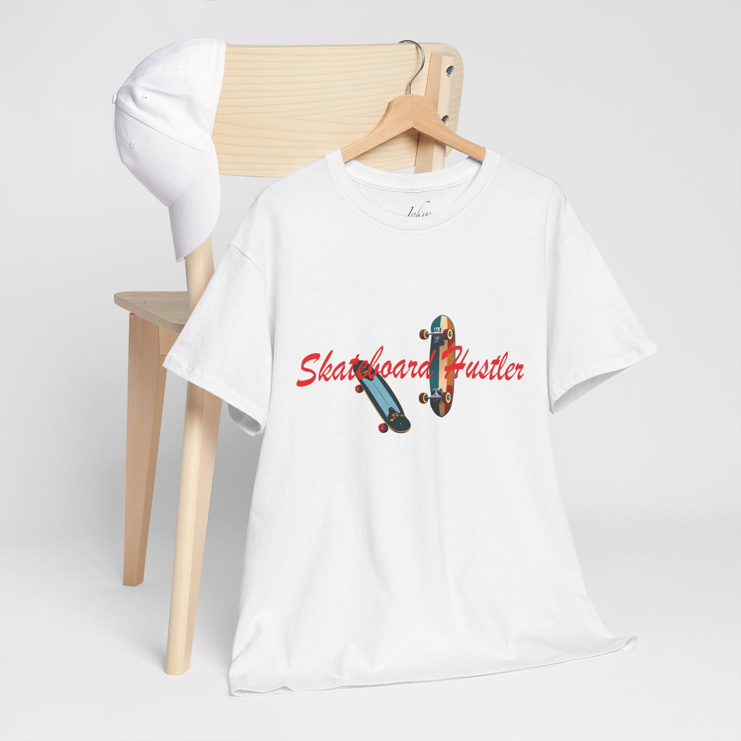 "Skate Hustler" Unisex Cotton Tee