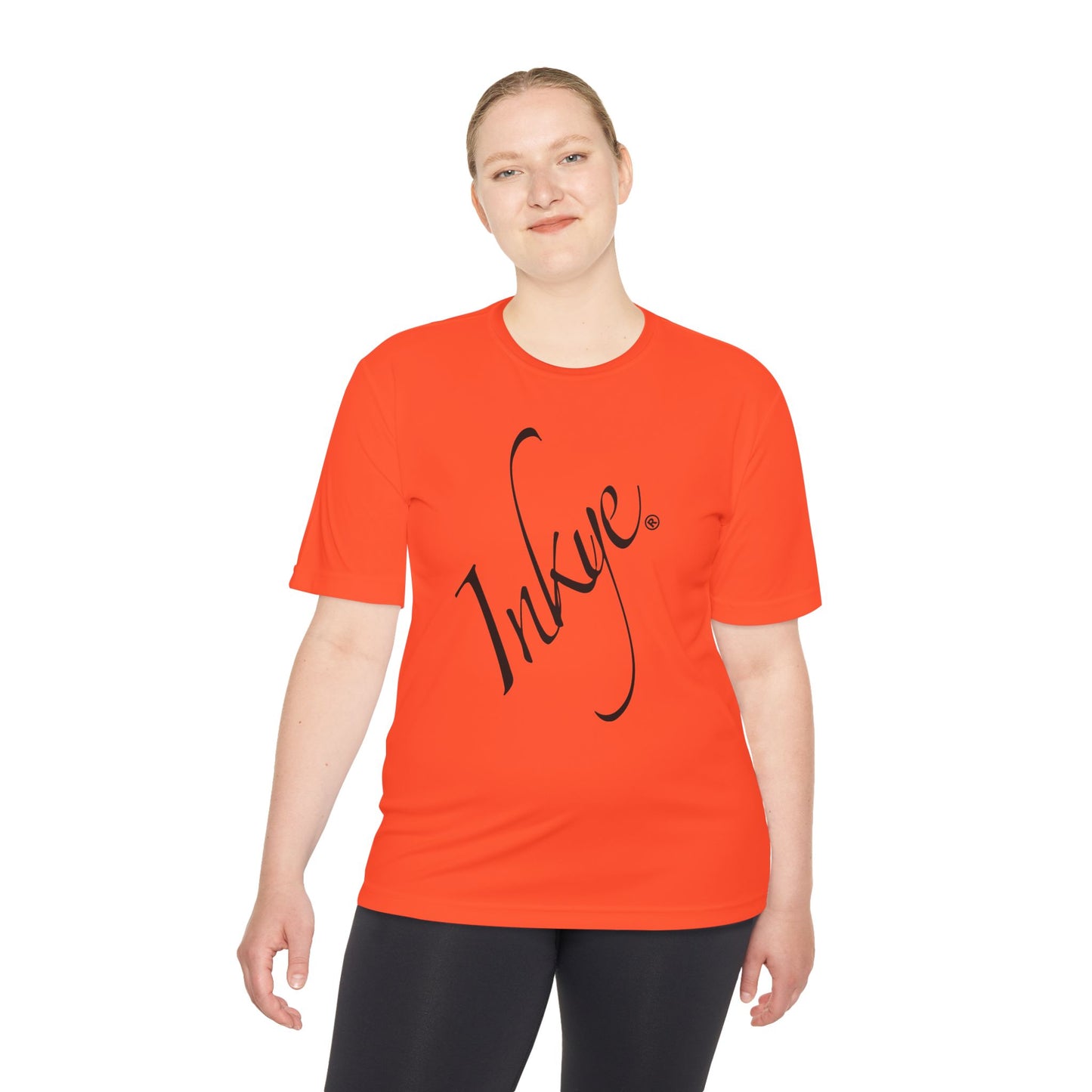 Inkye Logo Unisex Short Sleeve Moisture Wicking Fitness Tee