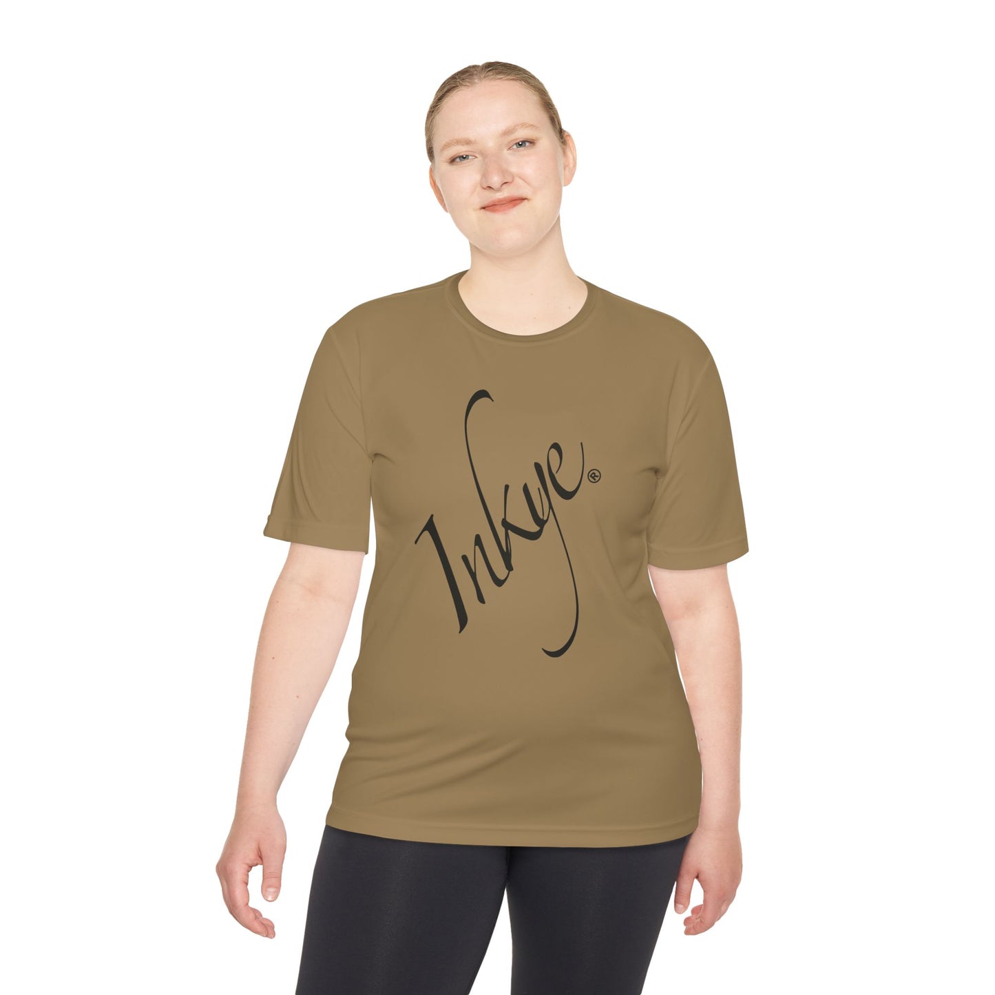 Inkye Logo Unisex Short Sleeve Moisture Wicking Fitness Tee