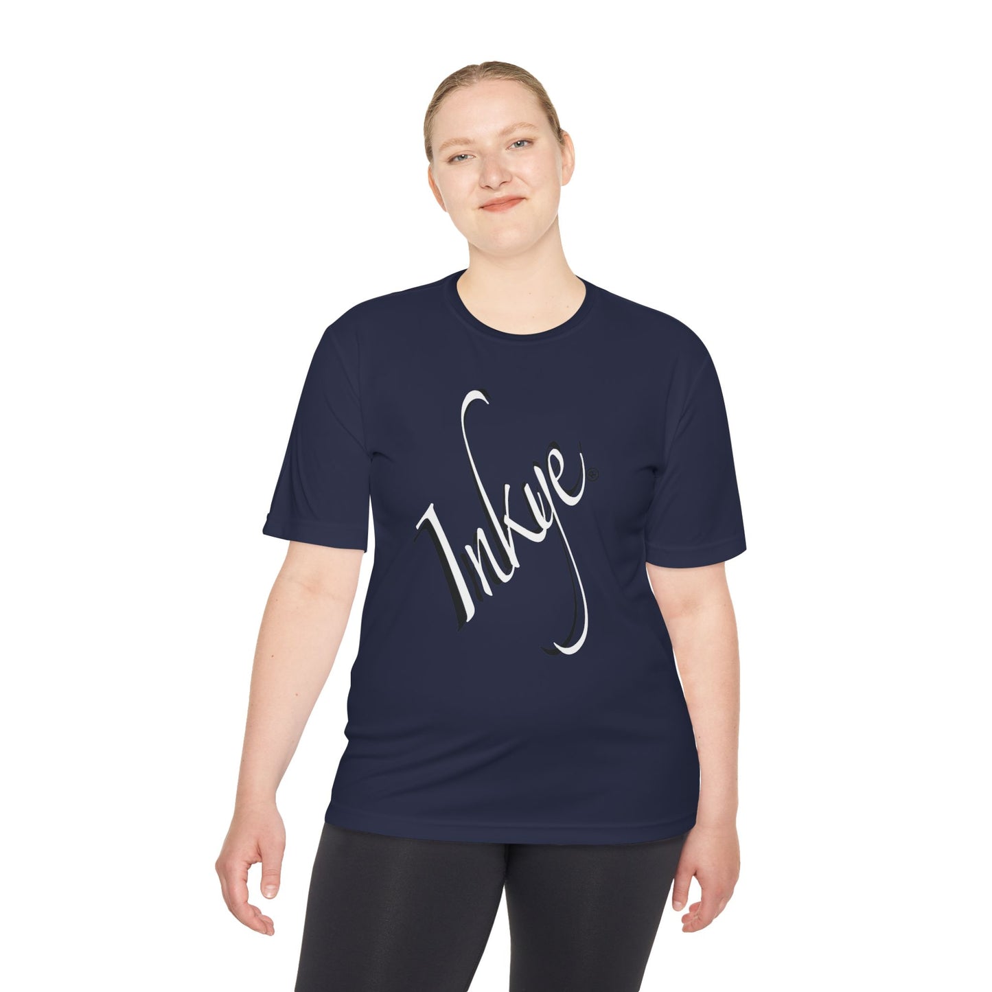 Inkye Logo Unisex Short "Multi-Label" Sleeve Moisture Wicking Fitness Tee
