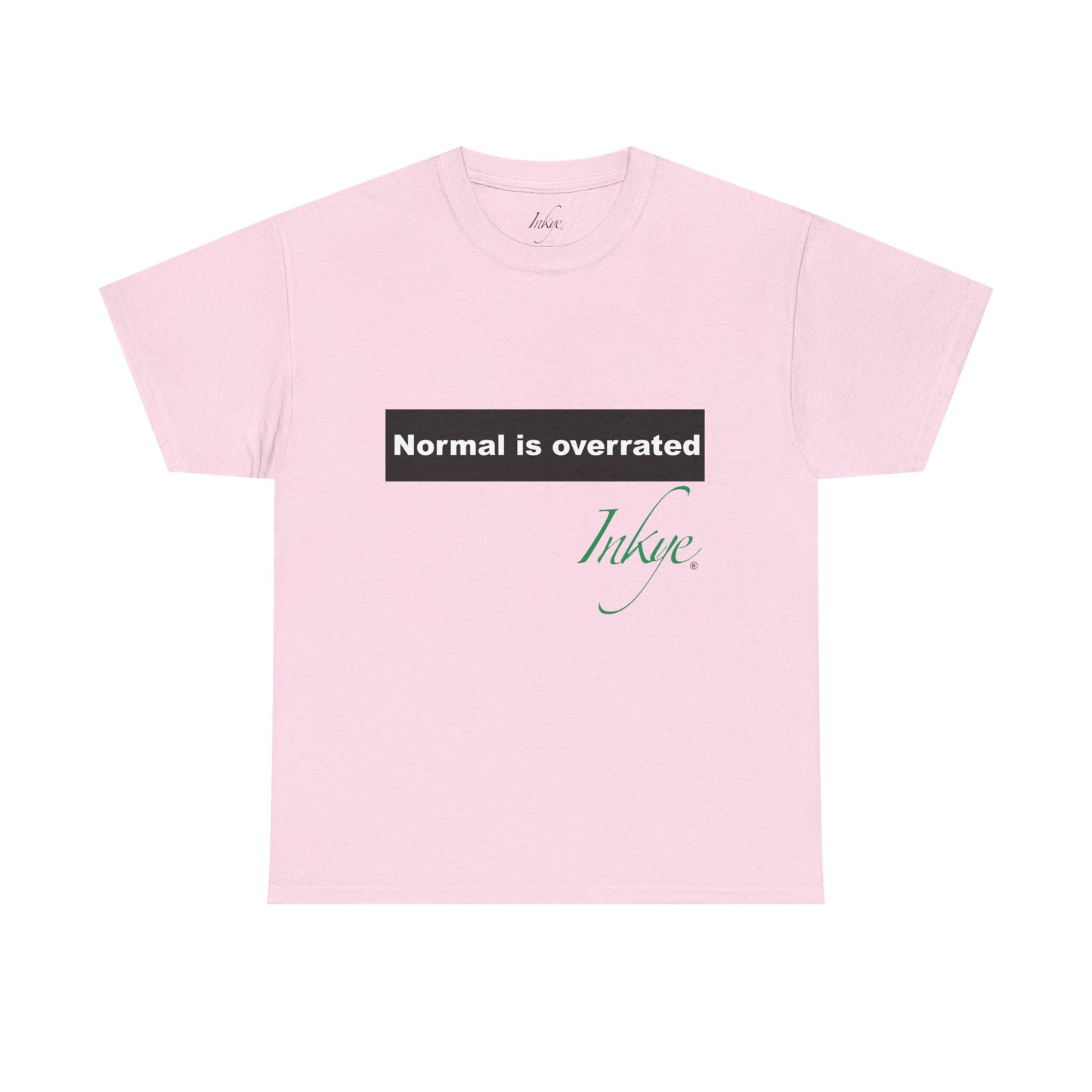 "Normal is overrated" Unisex Cotton Tee
