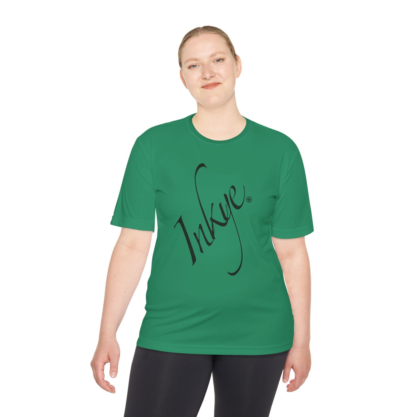 Inkye Logo Unisex Short Sleeve Moisture Wicking Fitness Tee