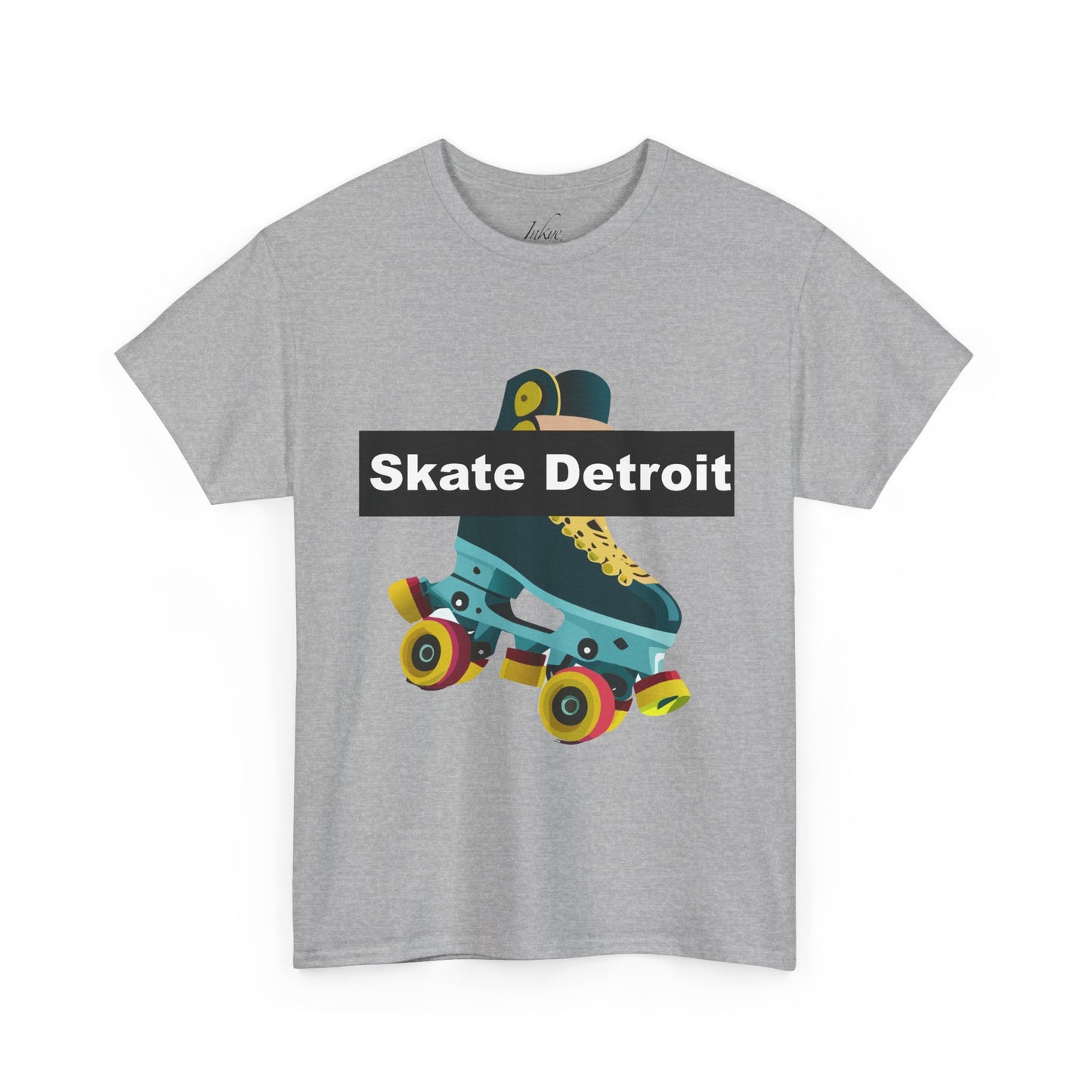 "Skating Detroit" Unisex Cotton Tee