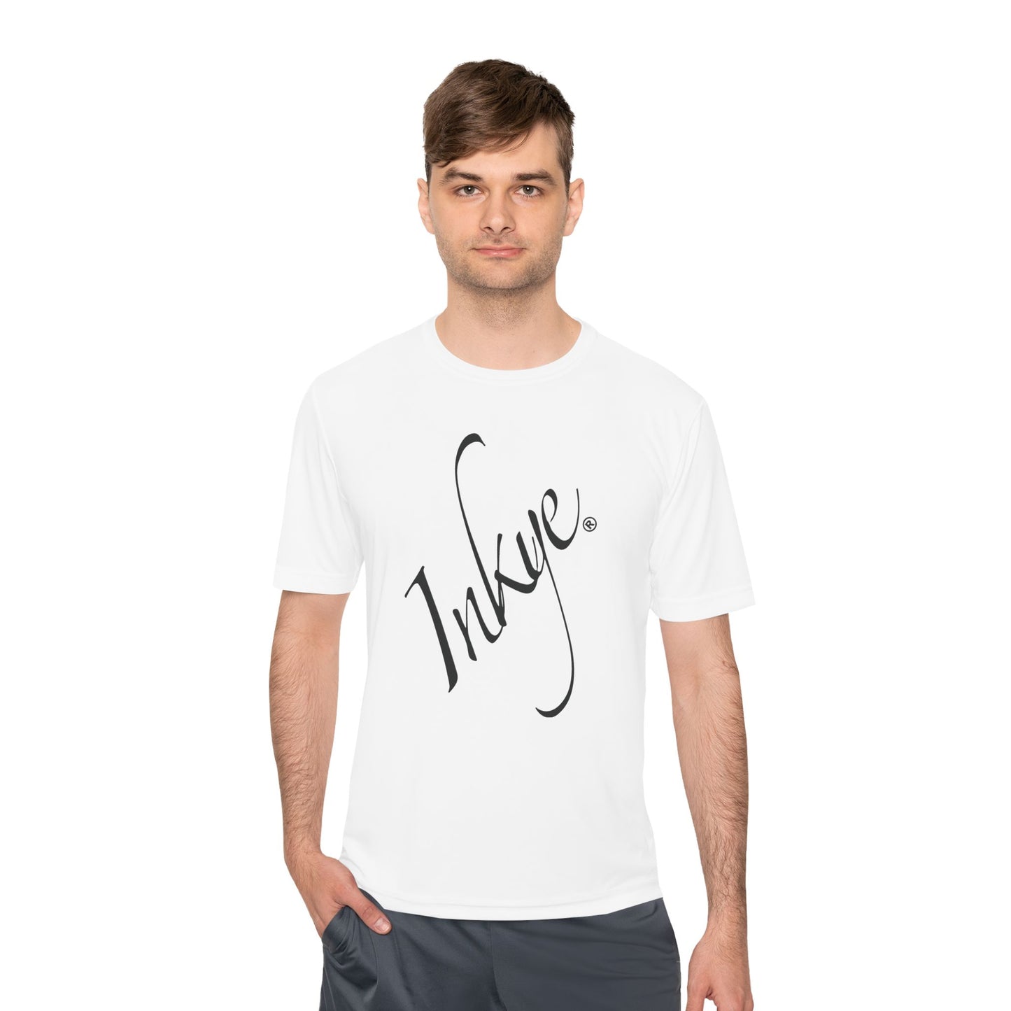 Inkye Logo Unisex Short Sleeve Moisture Wicking Fitness Tee