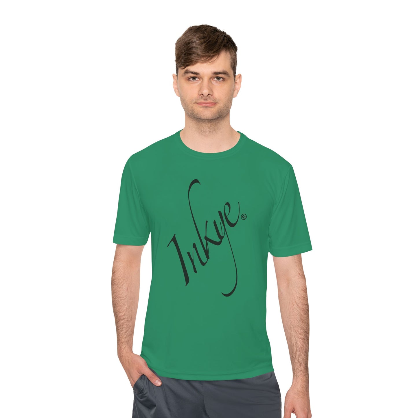 Inkye Logo Unisex Short Sleeve Moisture Wicking Fitness Tee