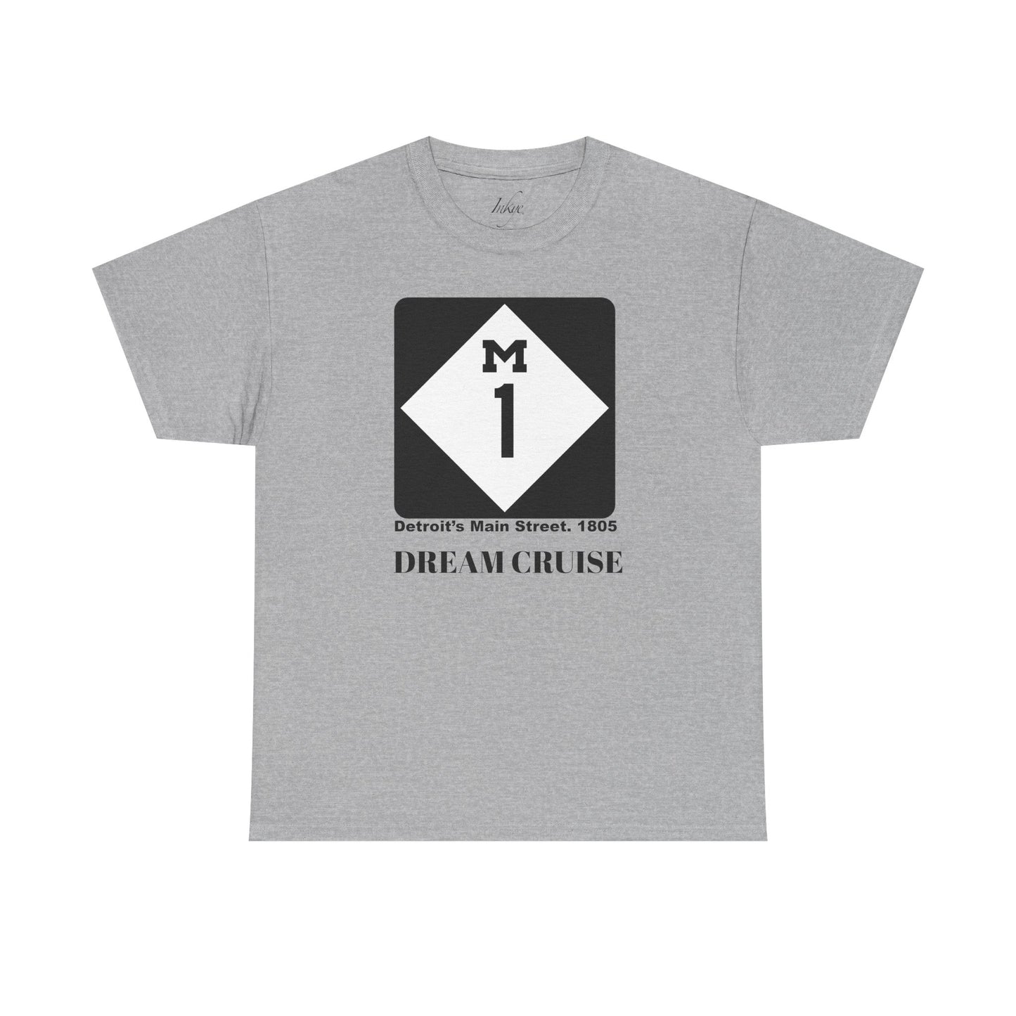 "Dream Cruise" Detroit's Main St. Unisex Cotton Tee