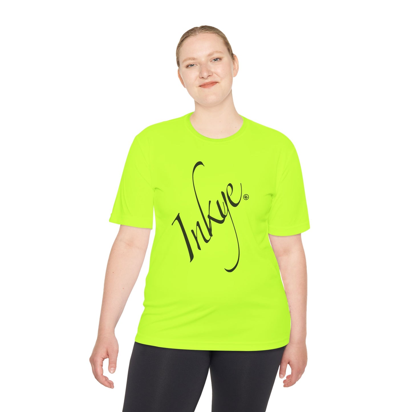 Inkye Logo Unisex Short Sleeve Moisture Wicking Fitness Tee