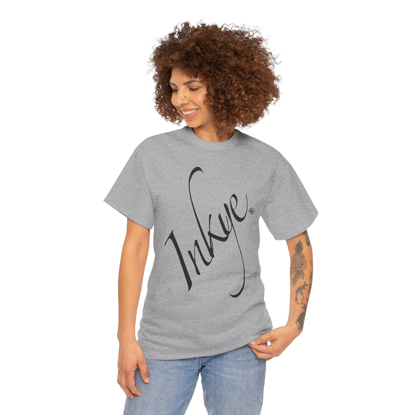 Inkye Logo Multi-colors Unisex Cotton Tee