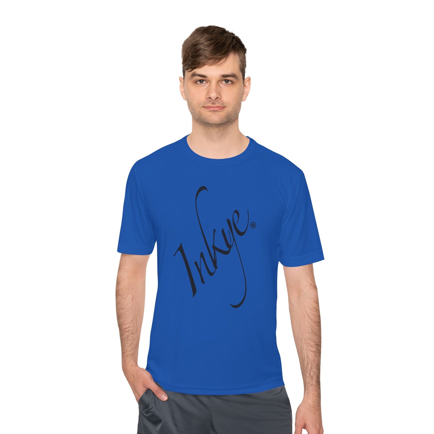 Inkye Logo Unisex Short Sleeve Moisture Wicking Fitness Tee