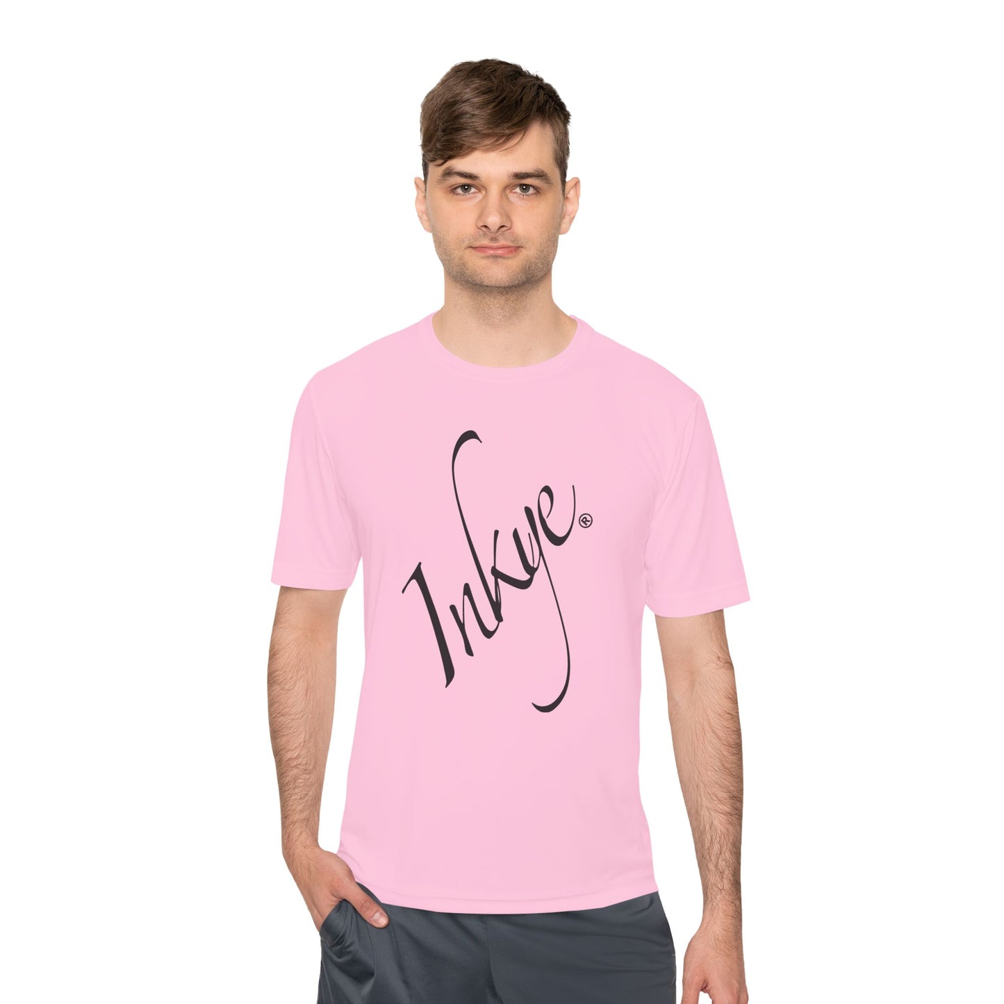 Inkye Logo Unisex Short Sleeve Moisture Wicking Fitness Tee