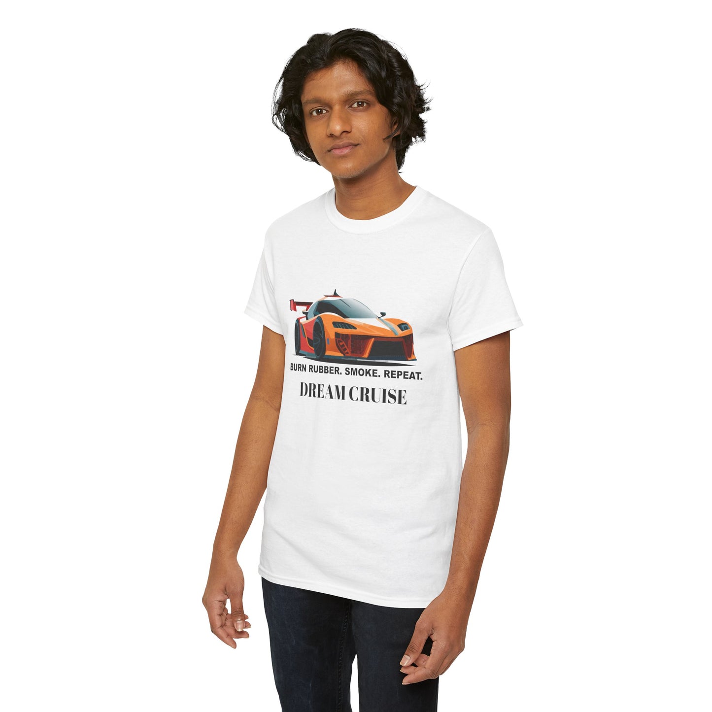 "Dream Cruise" Burn Rubber Unisex Cotton Tee