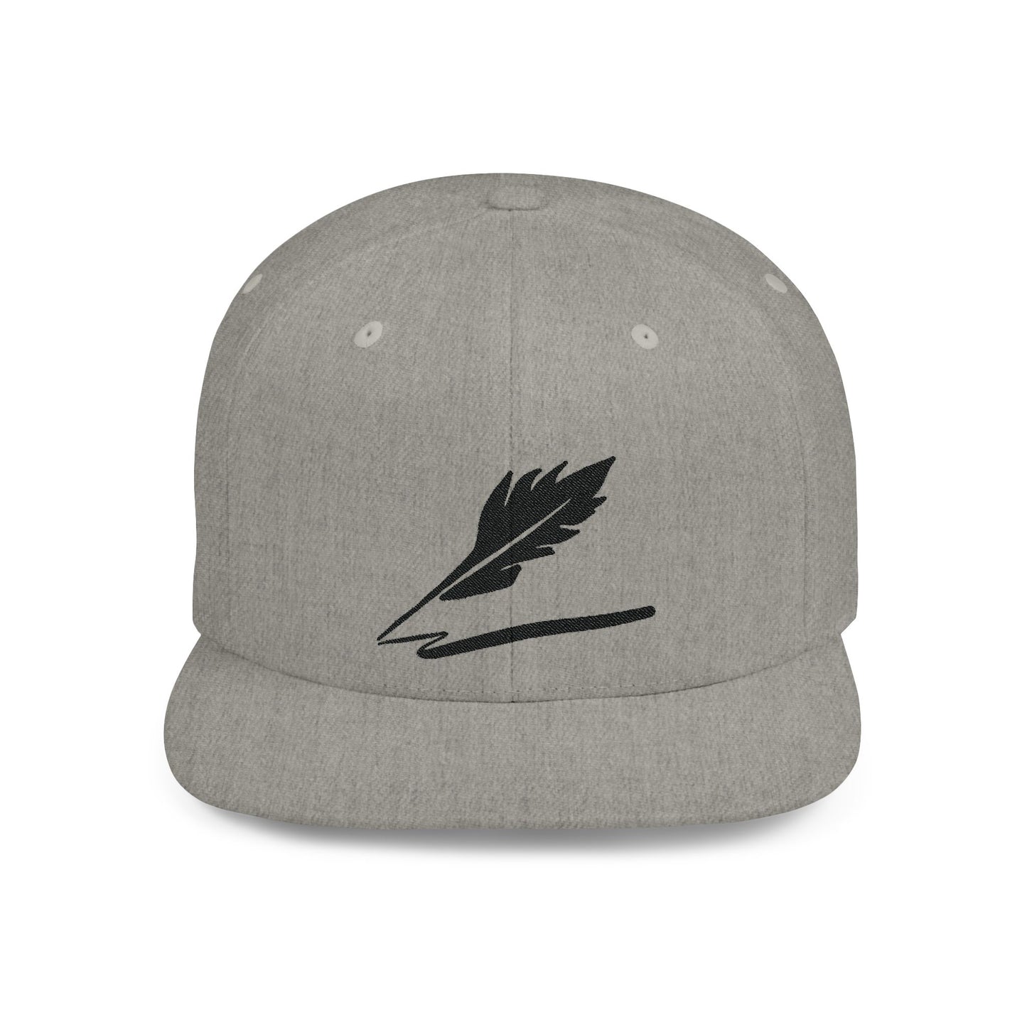 Hat "Bird Logo" Flat Bill Snapback