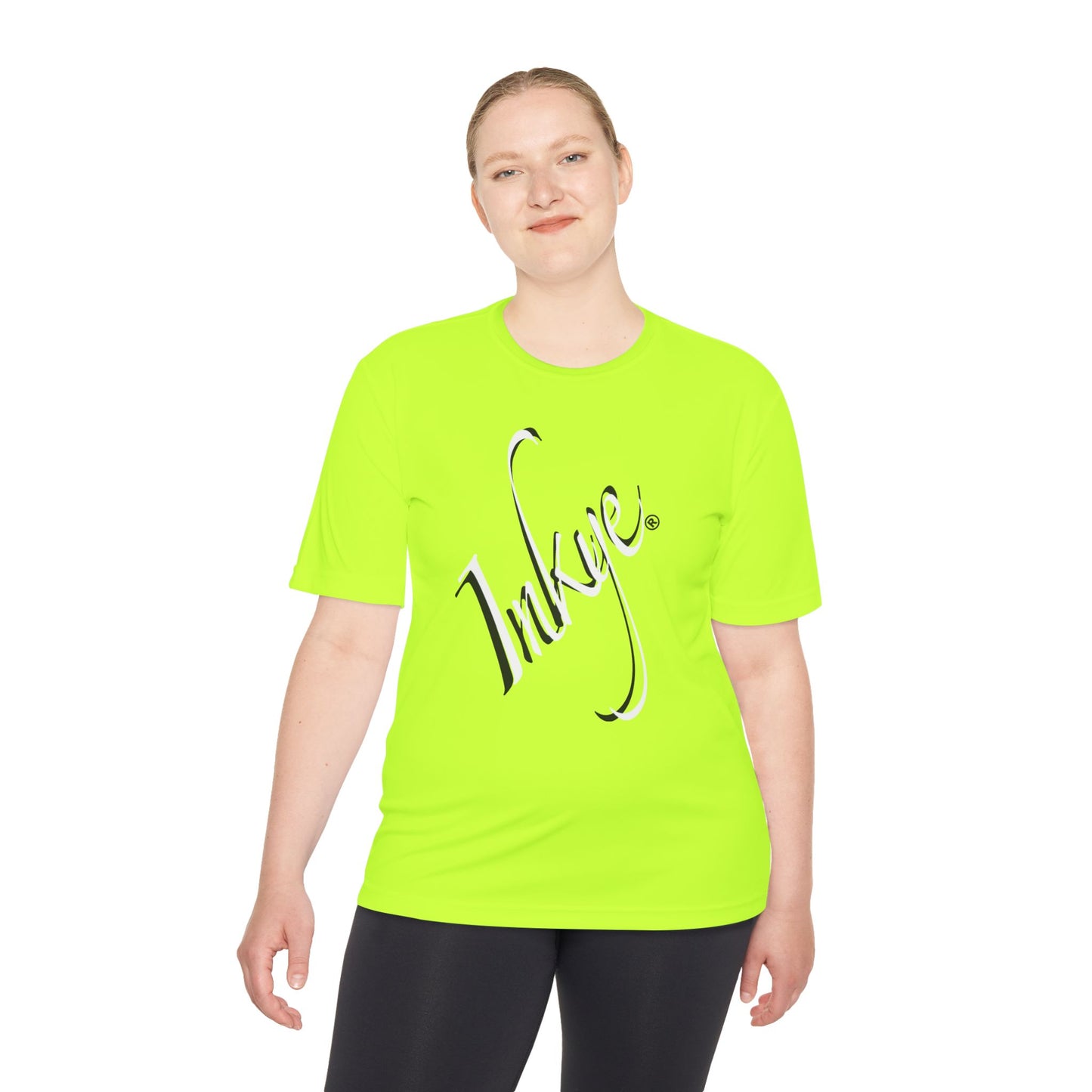 Inkye Logo Unisex Short "Multi-Label" Sleeve Moisture Wicking Fitness Tee