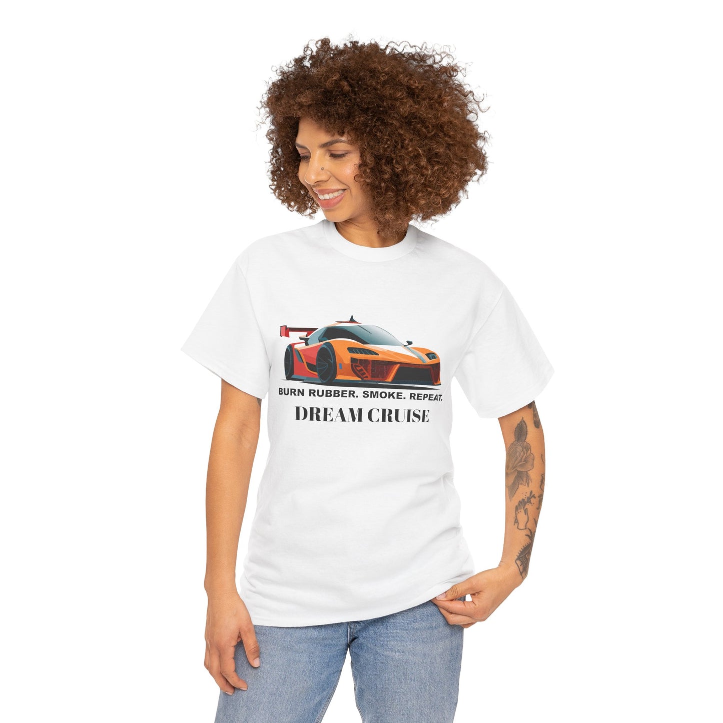 "Dream Cruise" Burn Rubber Unisex Cotton Tee