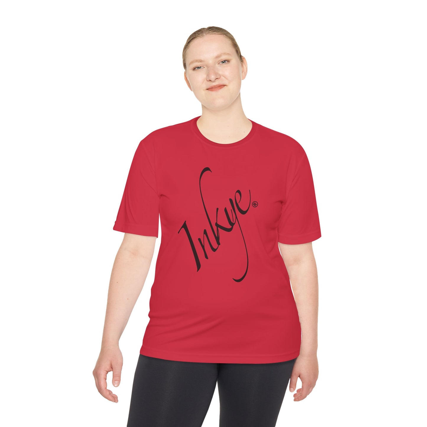 Inkye Logo Unisex Short Sleeve Moisture Wicking Fitness Tee