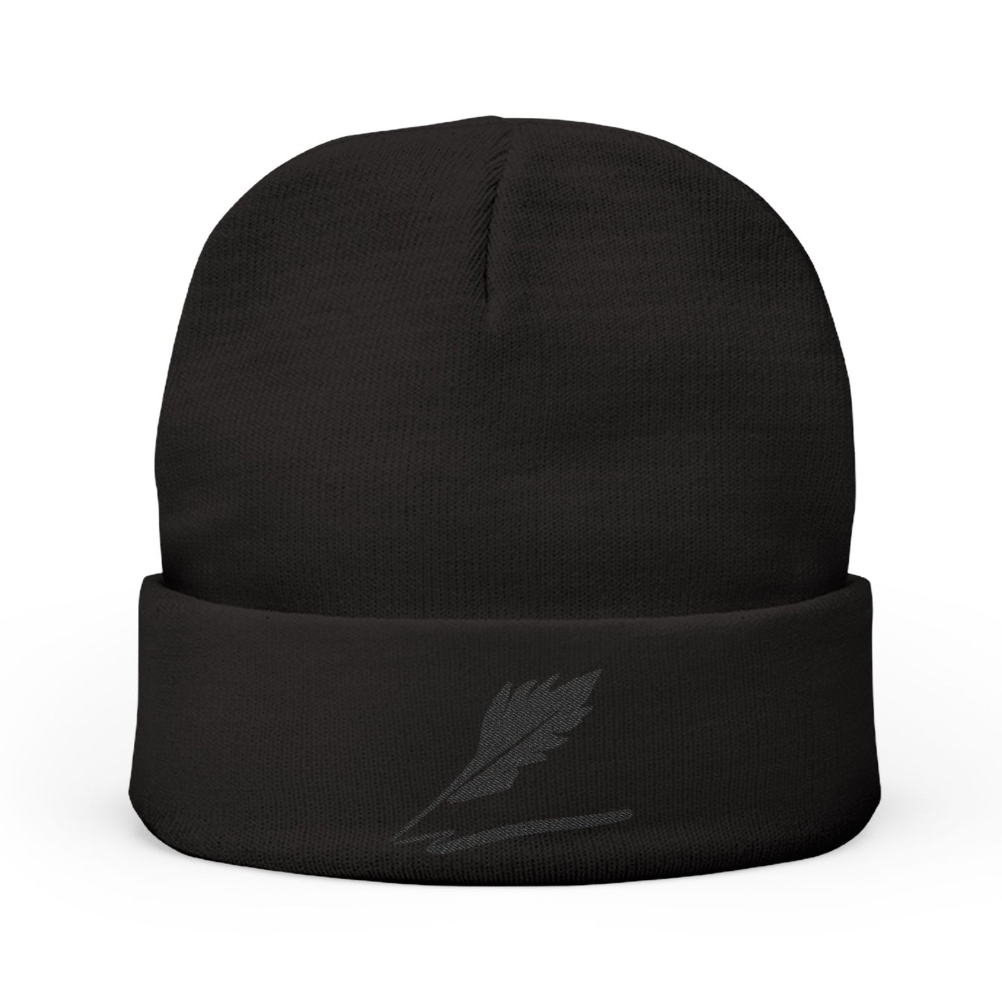 Hat Inkye Knit Beanie "Bird Logo" (Embroidery)