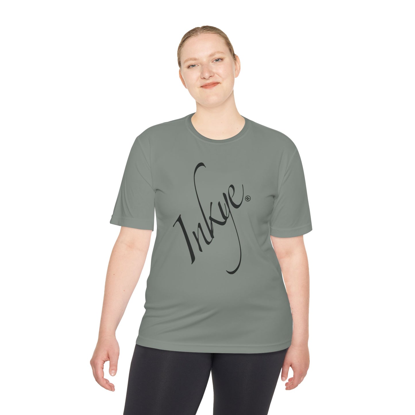 Inkye Logo Unisex Short Sleeve Moisture Wicking Fitness Tee