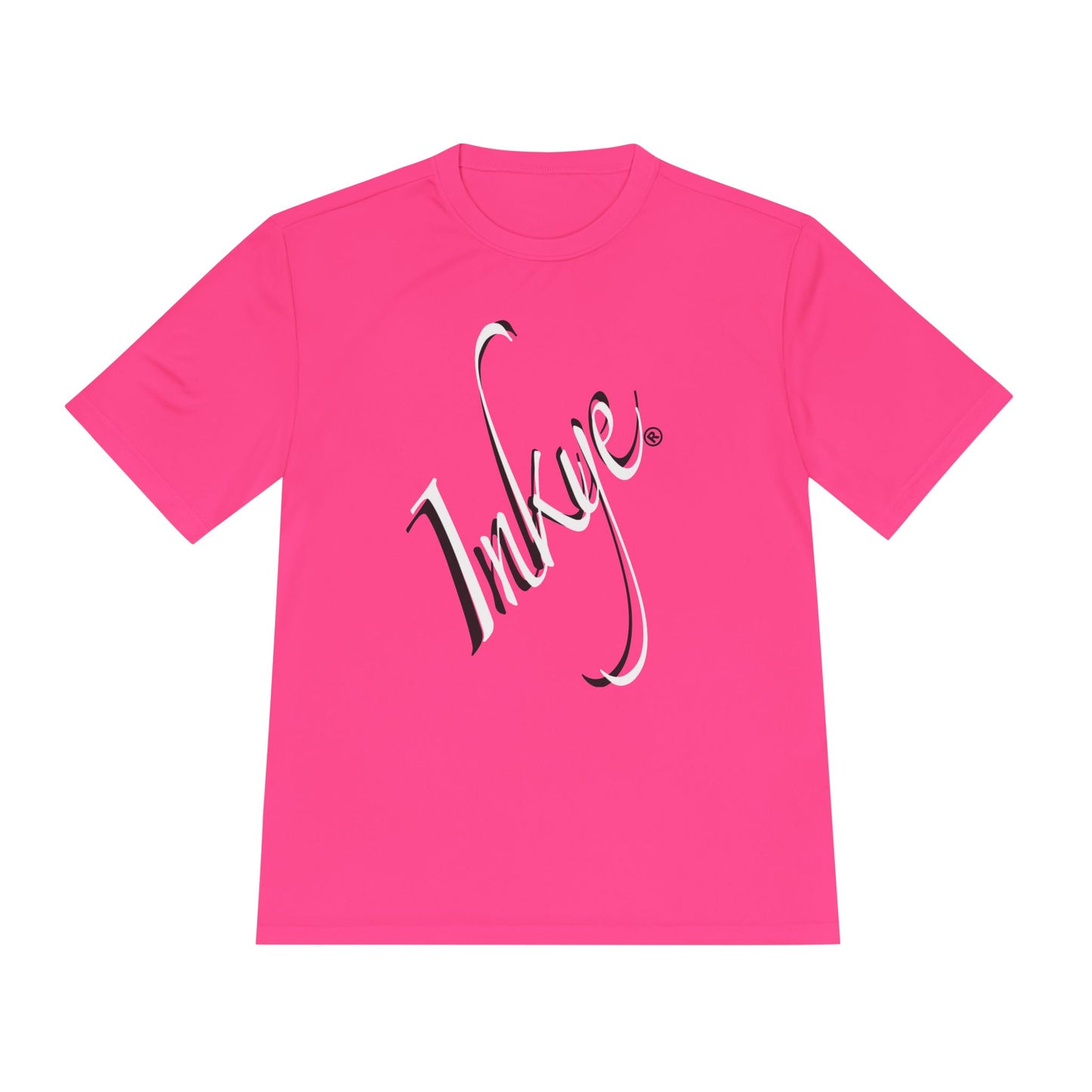 Inkye Logo Unisex Short "Multi-Label" Sleeve Moisture Wicking Fitness Tee