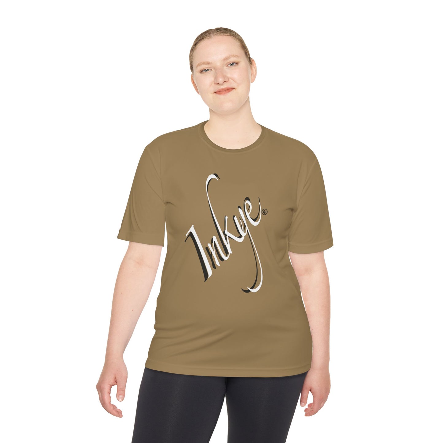Inkye Logo Unisex Short "Multi-Label" Sleeve Moisture Wicking Fitness Tee