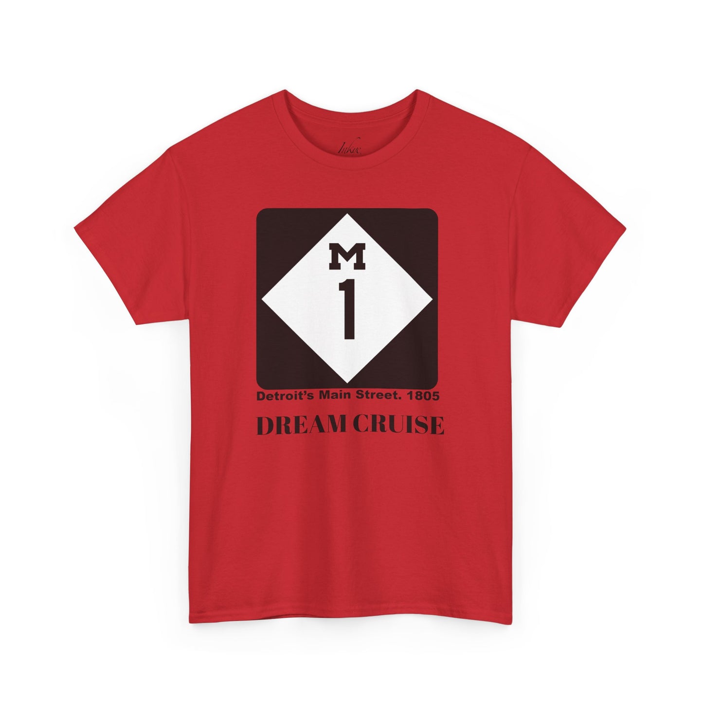 "Dream Cruise" Detroit's Main St. Unisex Cotton Tee