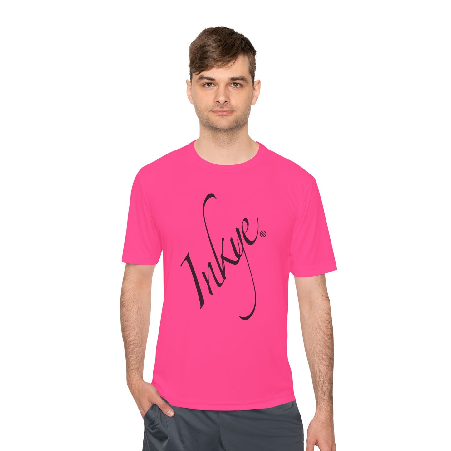 Inkye Logo Unisex Short Sleeve Moisture Wicking Fitness Tee