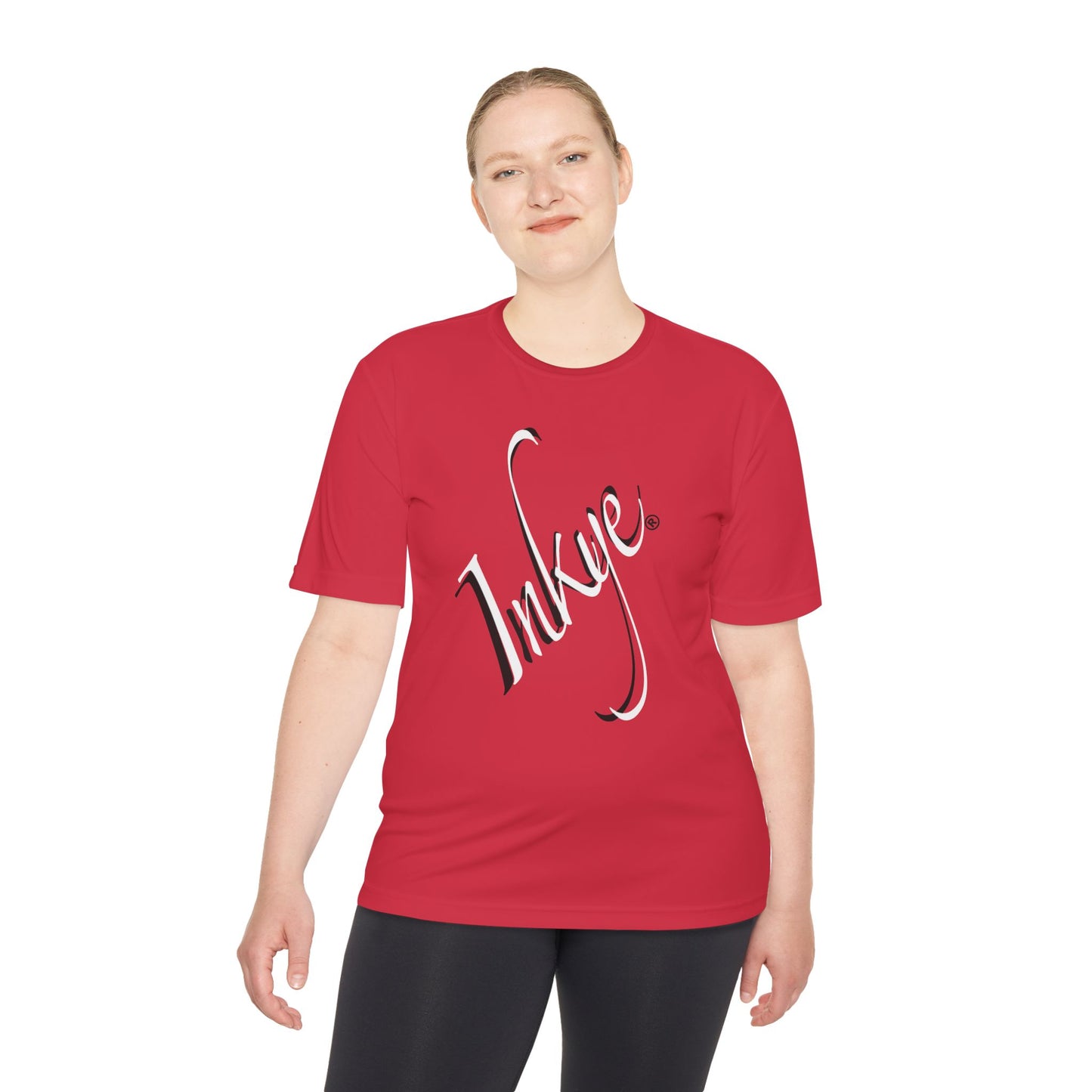 Inkye Logo Unisex Short "Multi-Label" Sleeve Moisture Wicking Fitness Tee