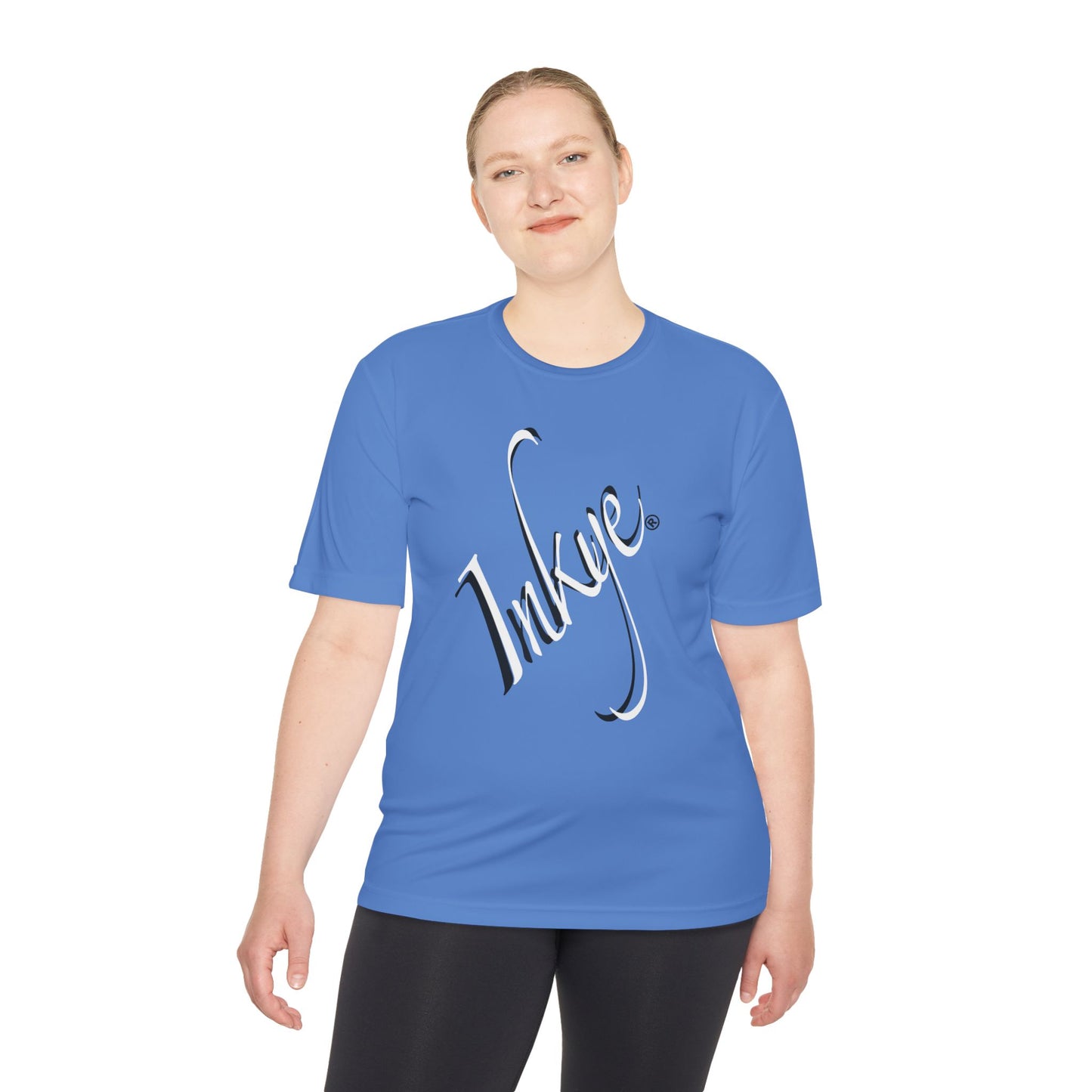 Inkye Logo Unisex Short "Multi-Label" Sleeve Moisture Wicking Fitness Tee