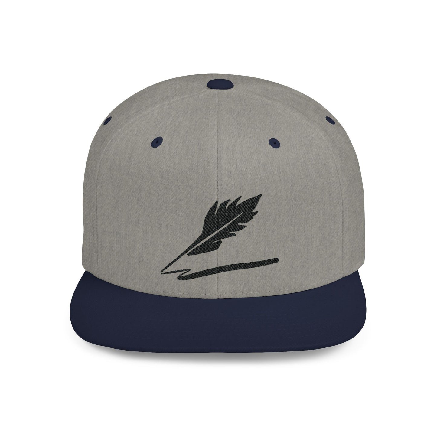 Hat "Bird Logo" Flat Bill Snapback