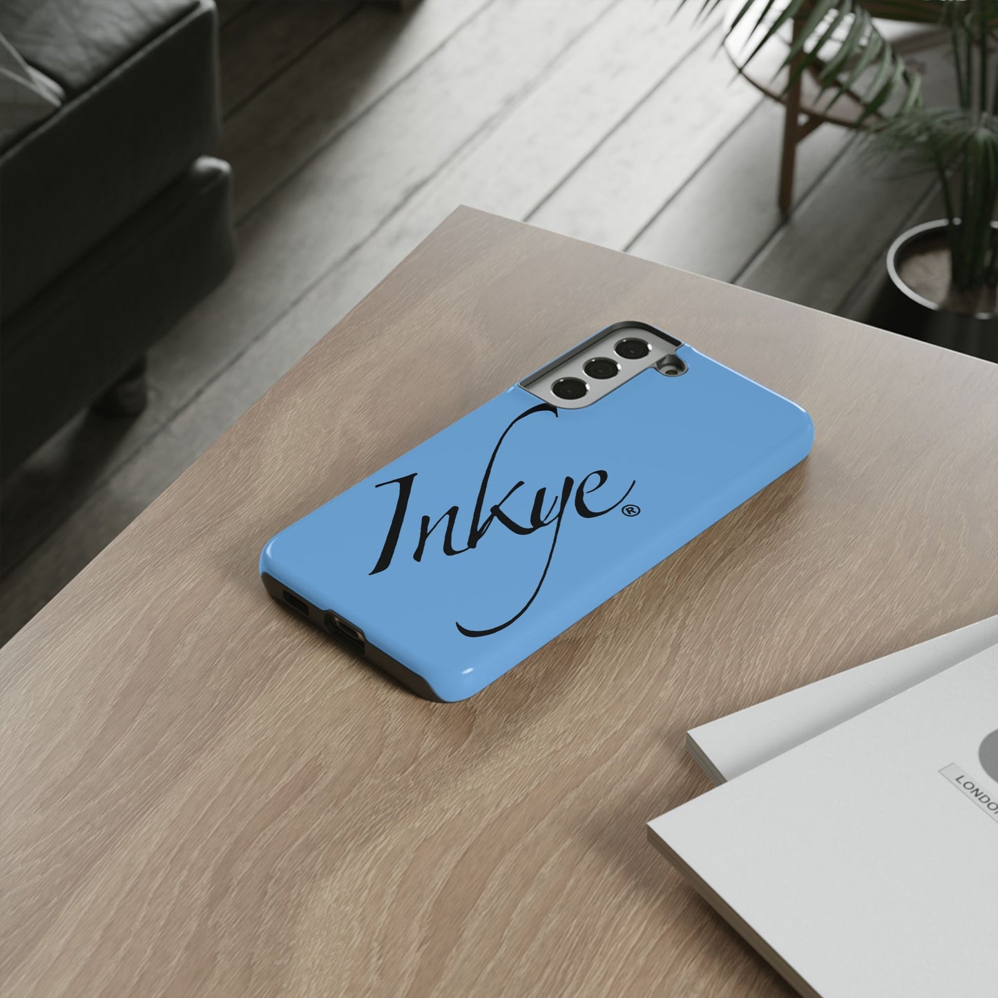 Logo Cell phone Case (Light Blue)