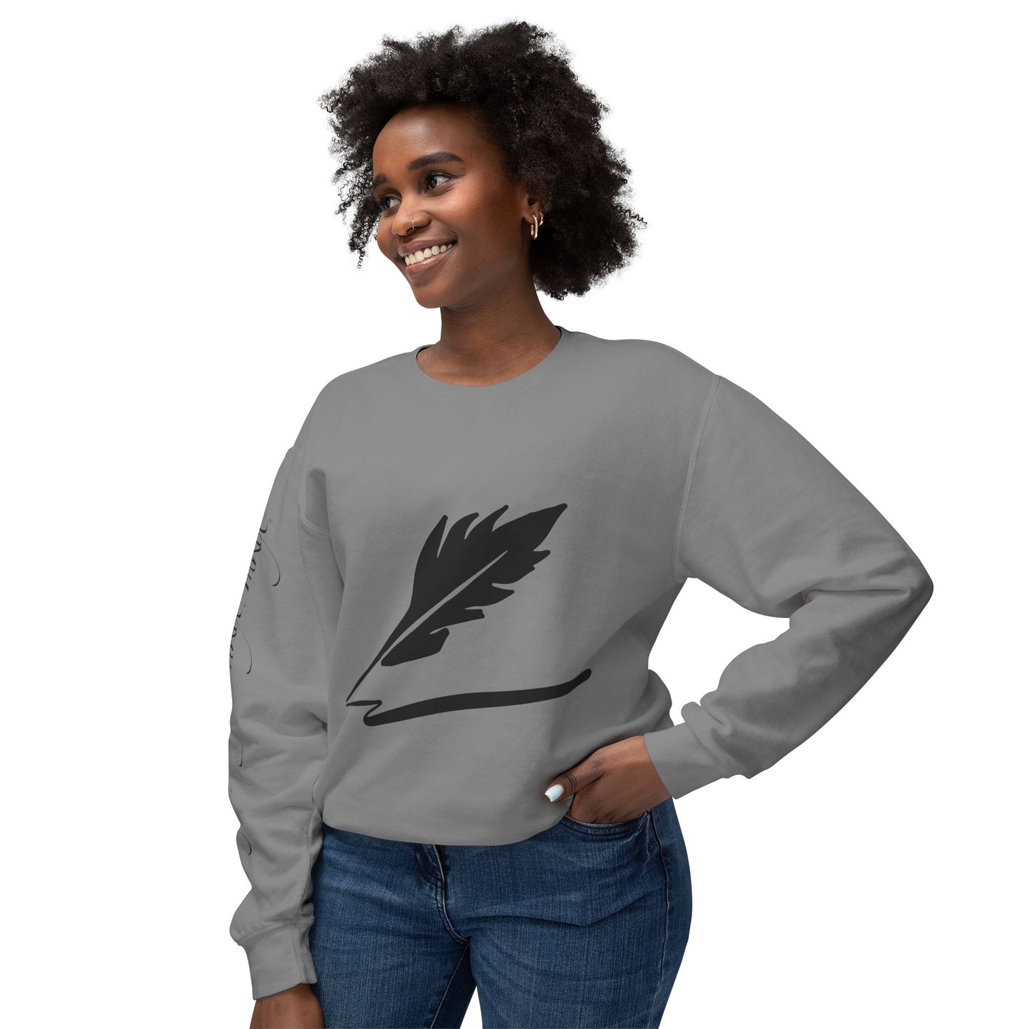 Unisex Bird Logo Crewneck Sweatshirt