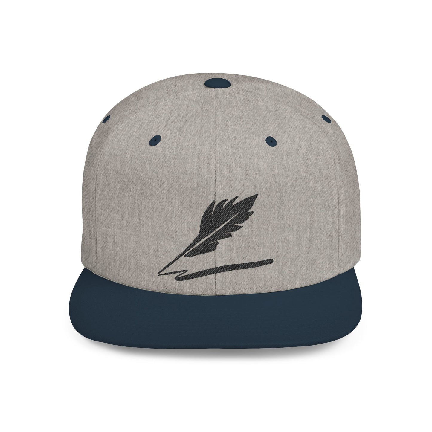 Hat "Bird Logo" Flat Bill Snapback