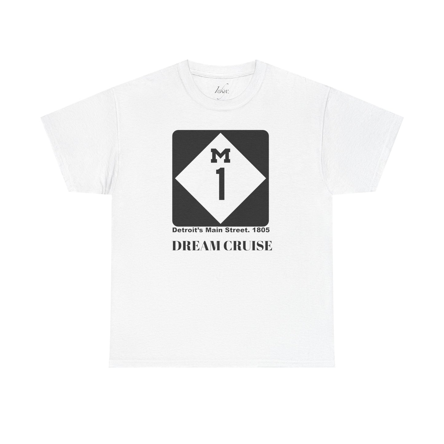"Dream Cruise" Detroit's Main St. Unisex Cotton Tee
