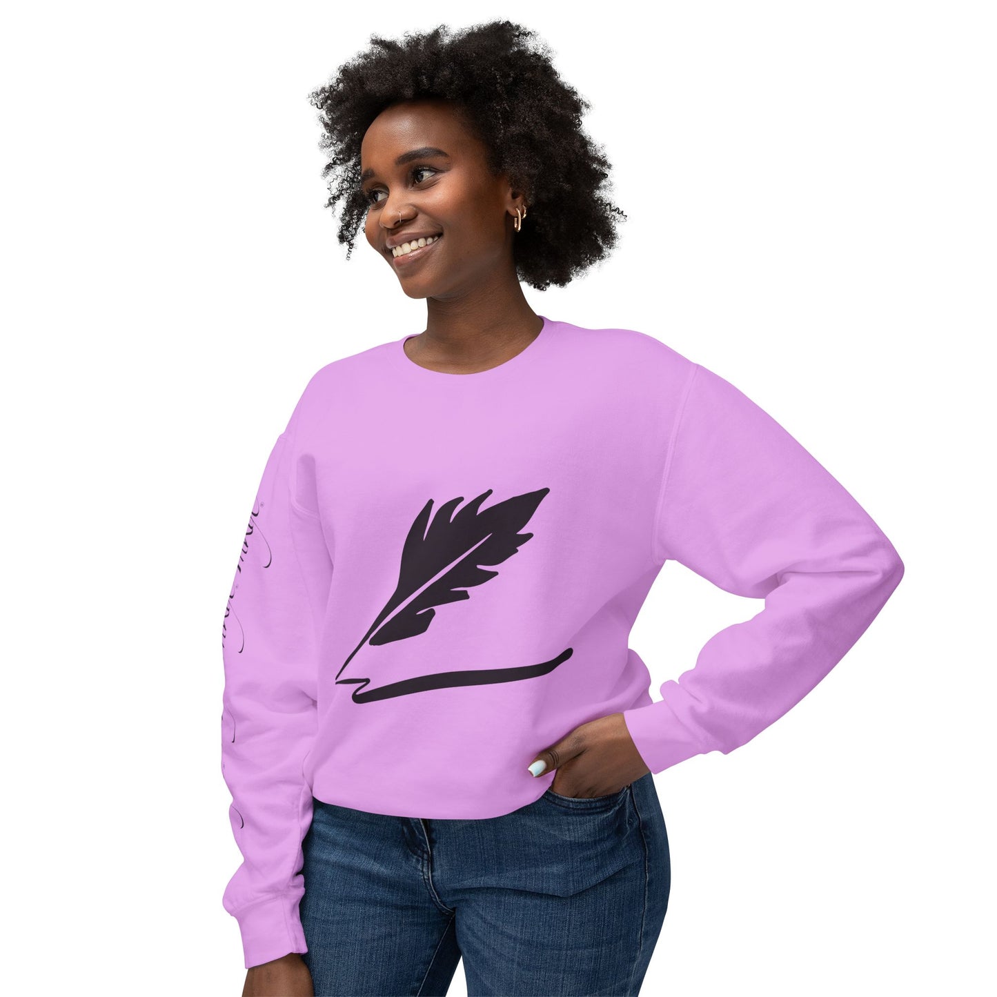 Unisex Bird Logo Crewneck Sweatshirt