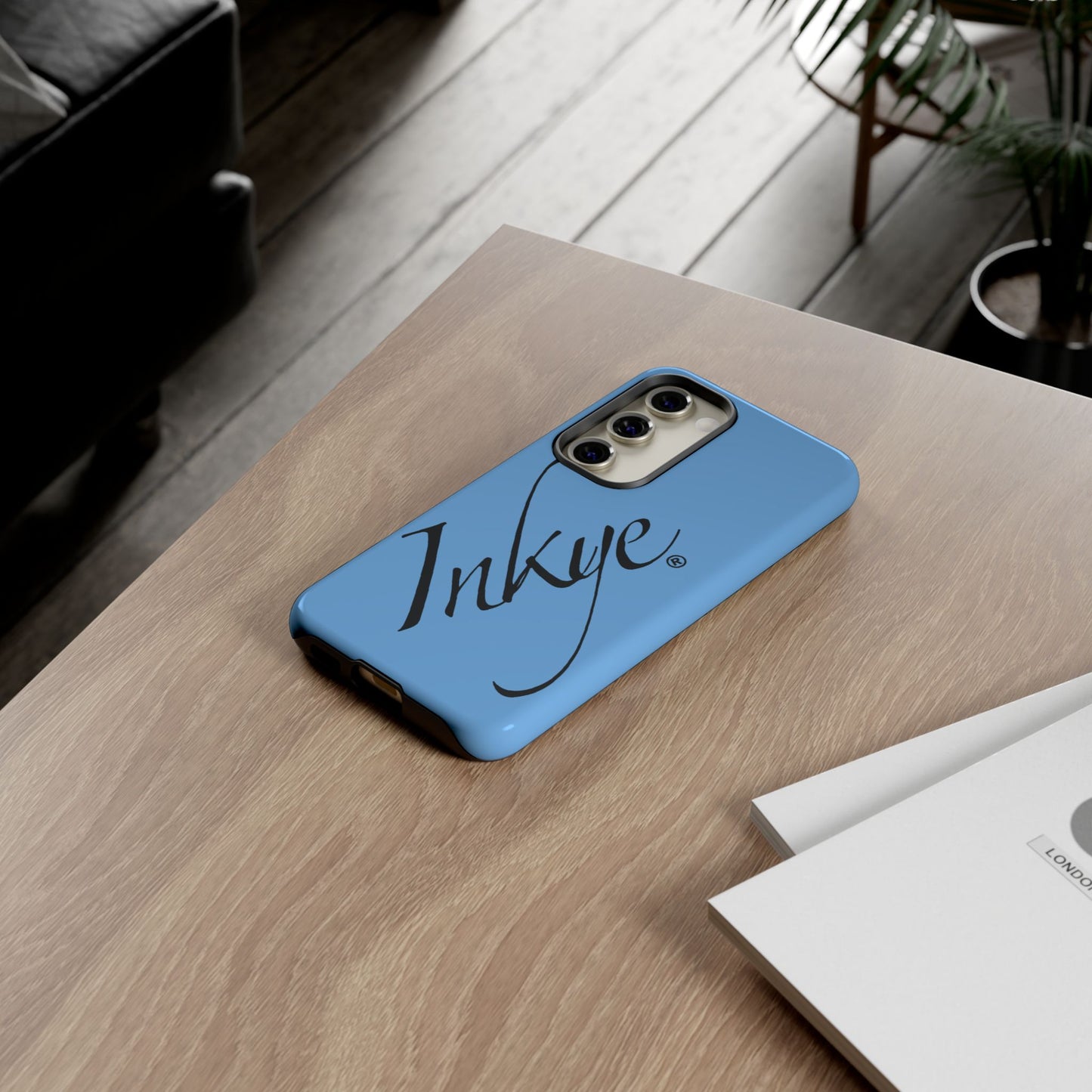 Logo Cell phone Case (Light Blue)