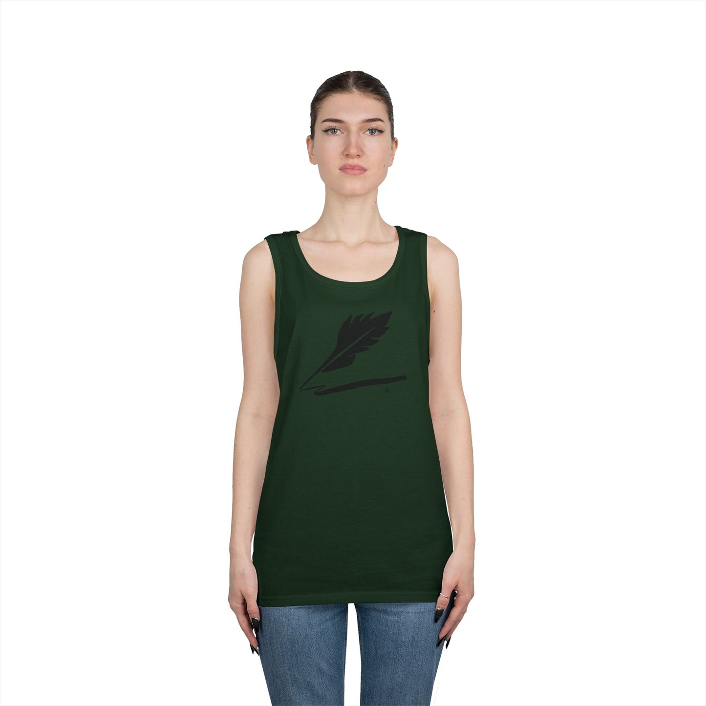 Bird logo Unisex Tank Top