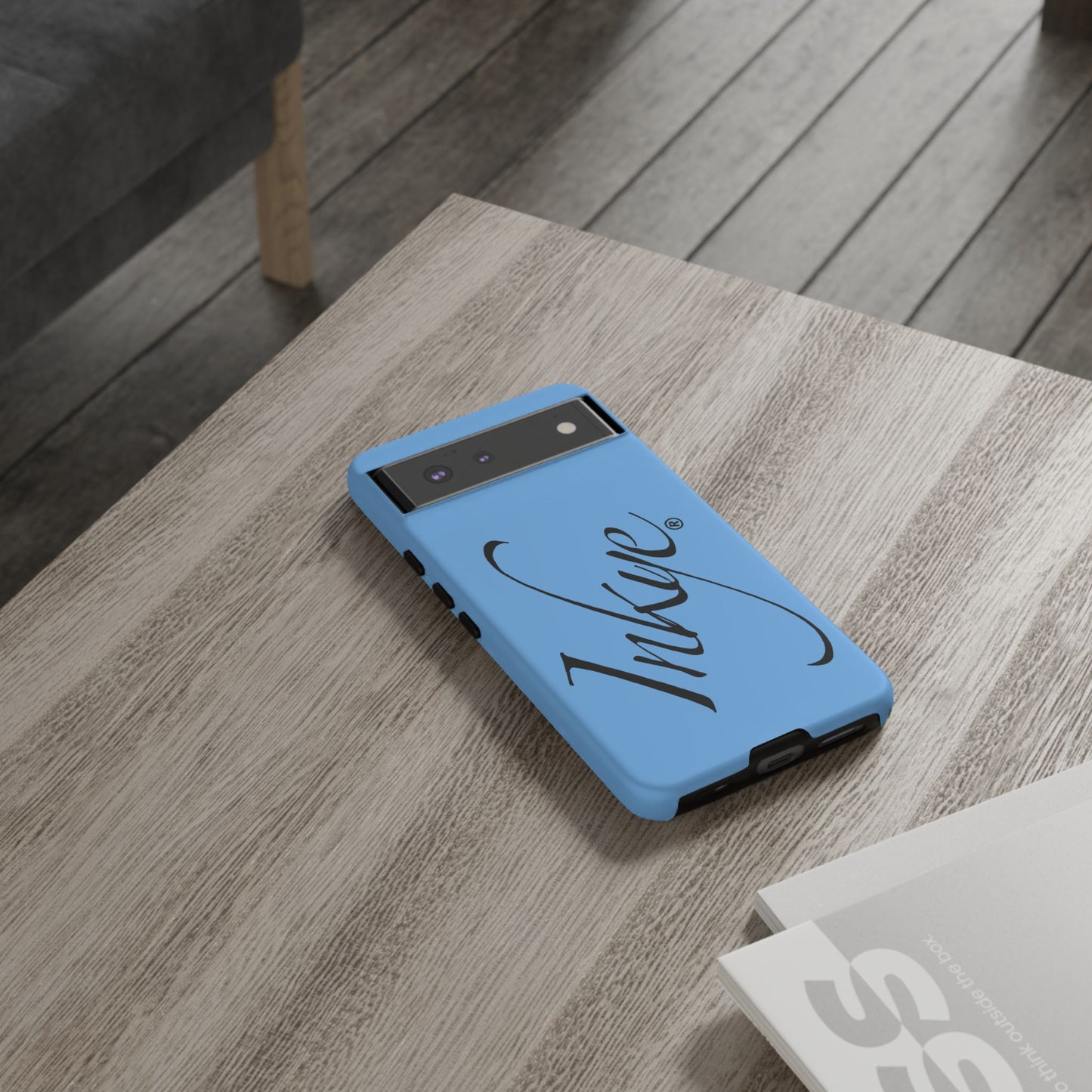 Logo Cell phone Case (Light Blue)