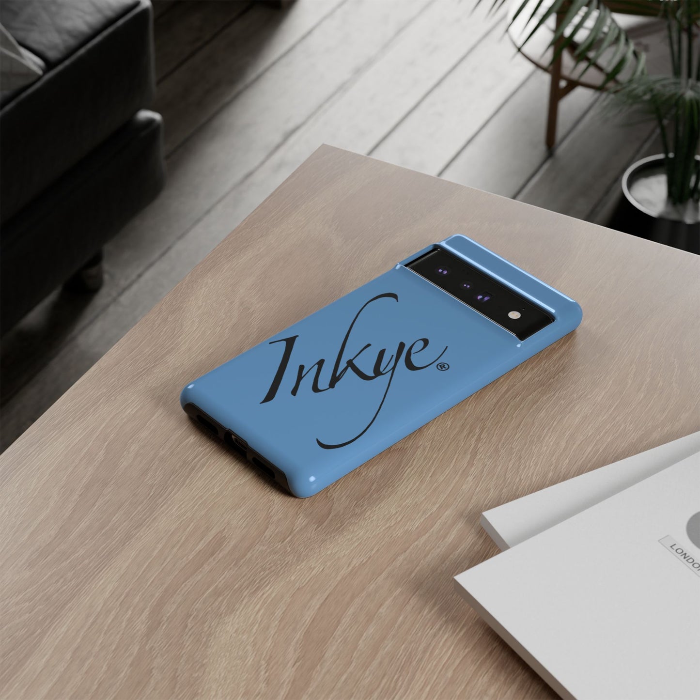 Logo Cell phone Case (Light Blue)