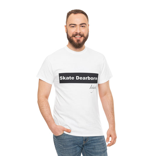 "Skate Dearborn" Unisex Cotton Tee