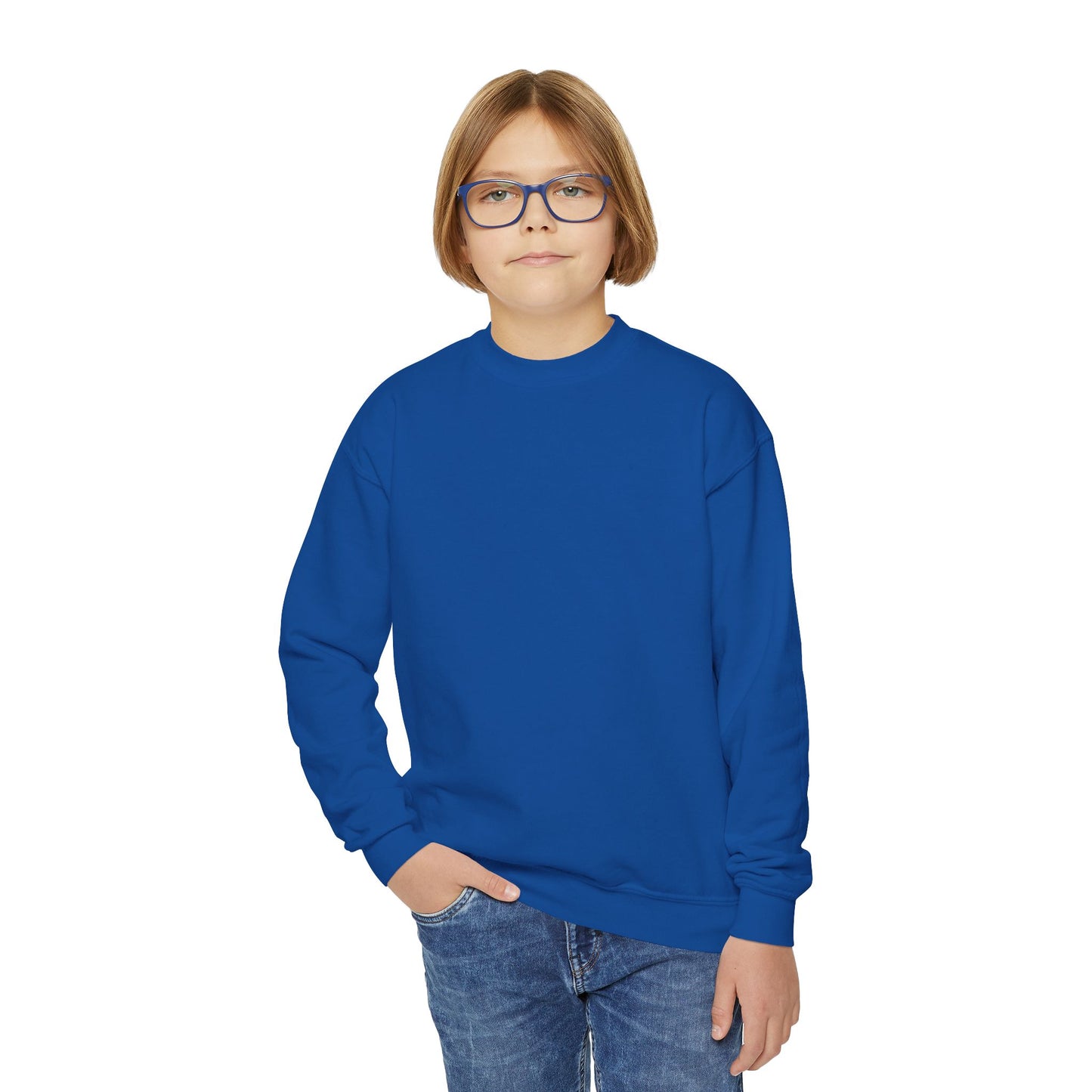 Youth Crewneck Embroider Sweatshirt