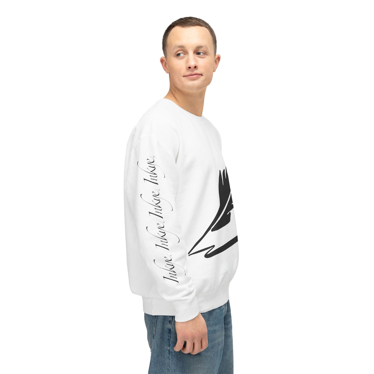 Unisex Bird Logo Crewneck Sweatshirt