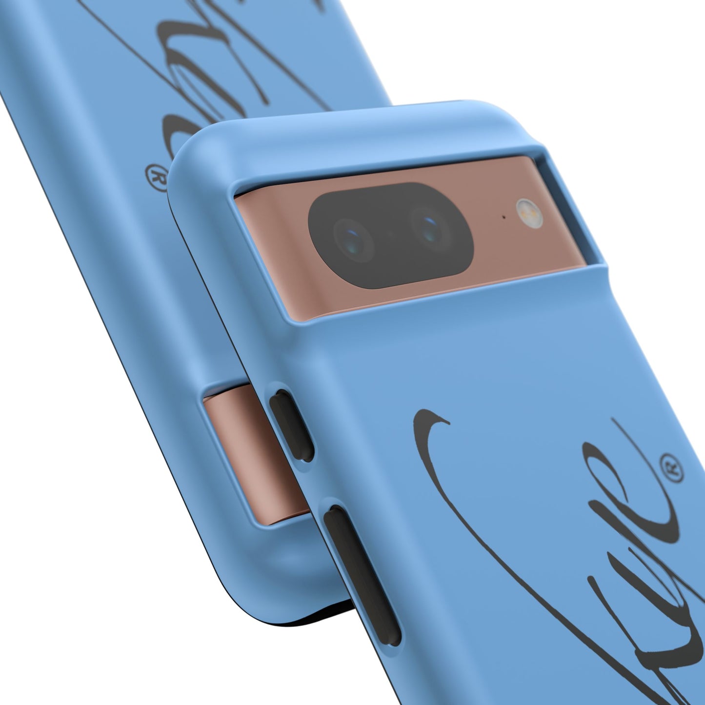 Logo Cell phone Case (Light Blue)