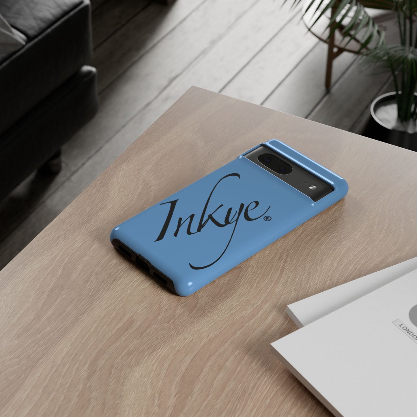 Logo Cell phone Case (Light Blue)