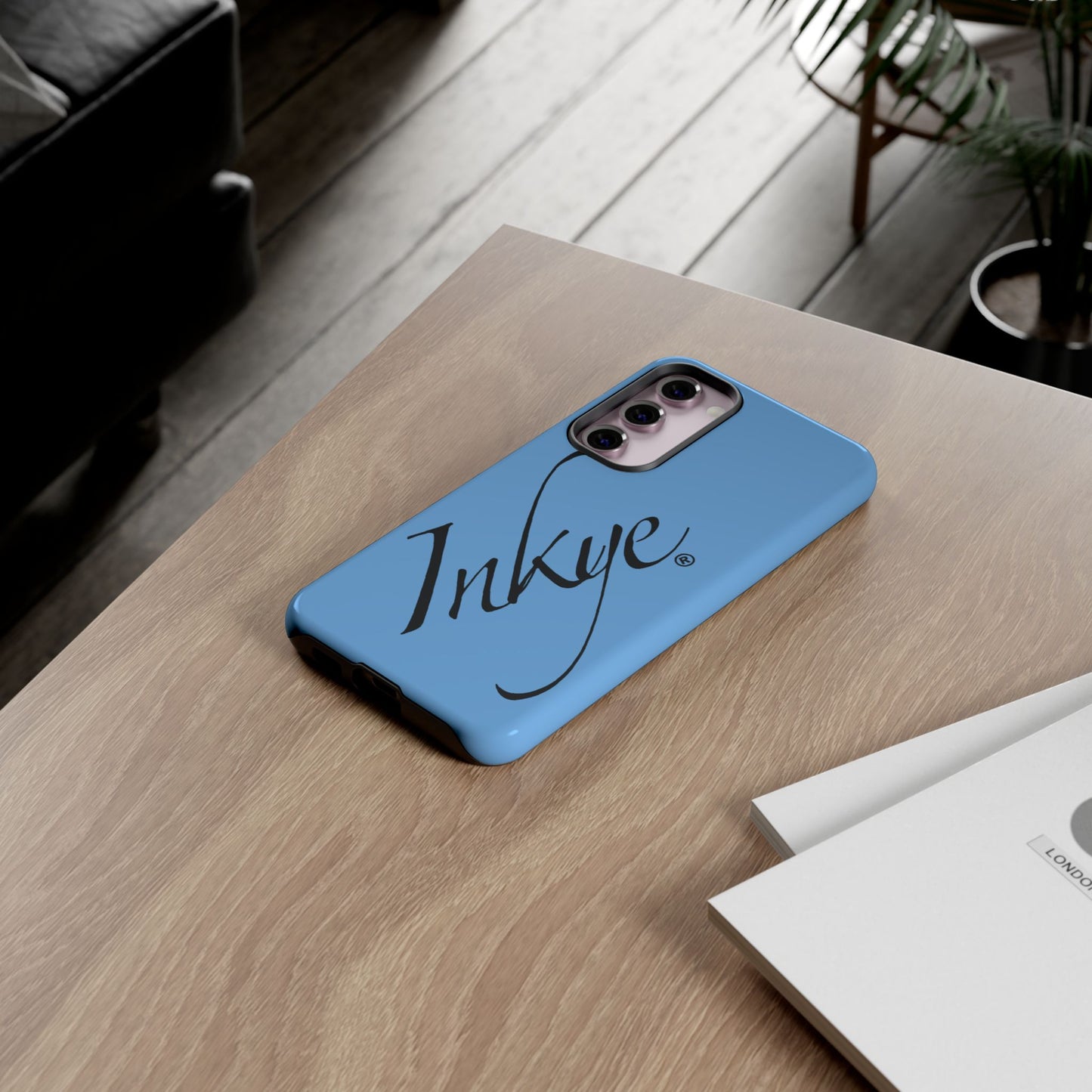Logo Cell phone Case (Light Blue)