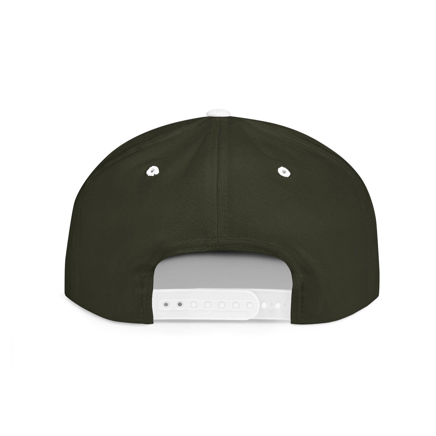 Hat "White Label" Inkye Logo Flat Bill Snapback