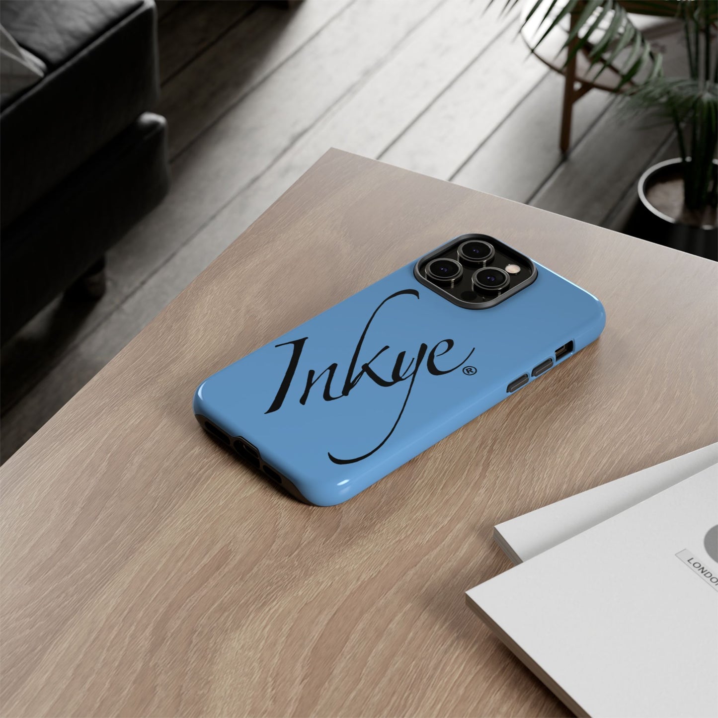 Logo Cell phone Case (Light Blue)